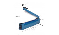 PFS-400 (DÖKÜM GÖVDE) MASA ÜSTÜ POŞET AĞZI YAPIŞTIRMA MAKİNESİ
